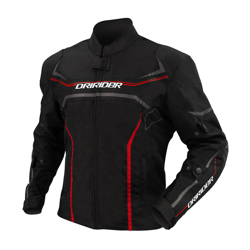 Dririder Origin Jacket Black Red Size 2XL