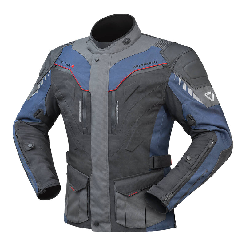 Dririder Nordic 5 Sports Touring Jacket Navy Grey 2XL