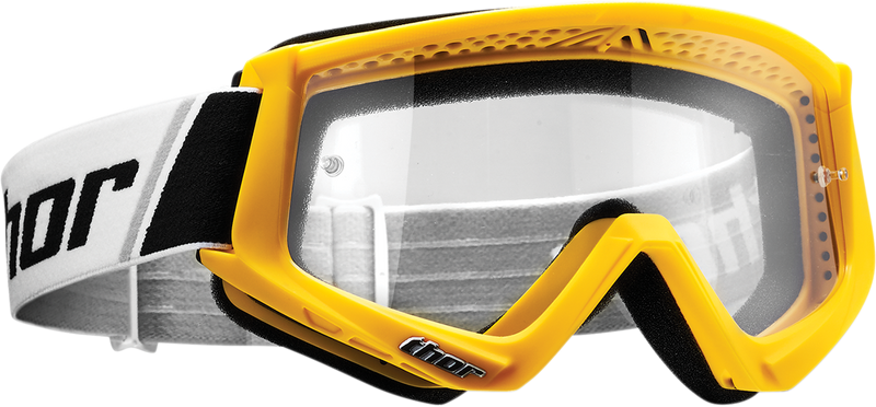 Thor Goggle Combat Yellow Black