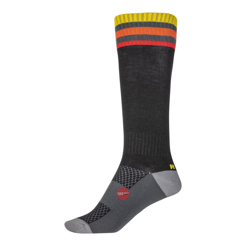 Fly Racing MX Thin Socks - Black (L / XL)