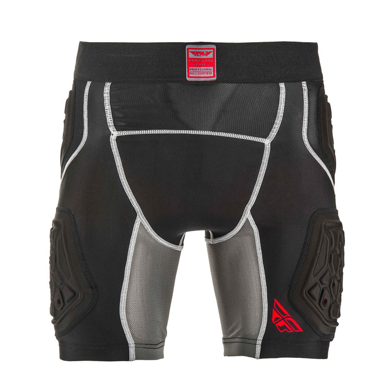 Fly Racing Barricade Compression Short Black Adult XL