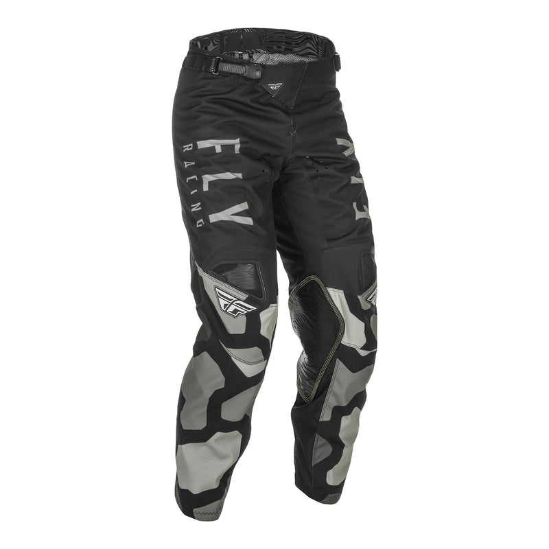 Fly 2021 Kinetic K221 Youth Pants - Black / Grey 20" Waist