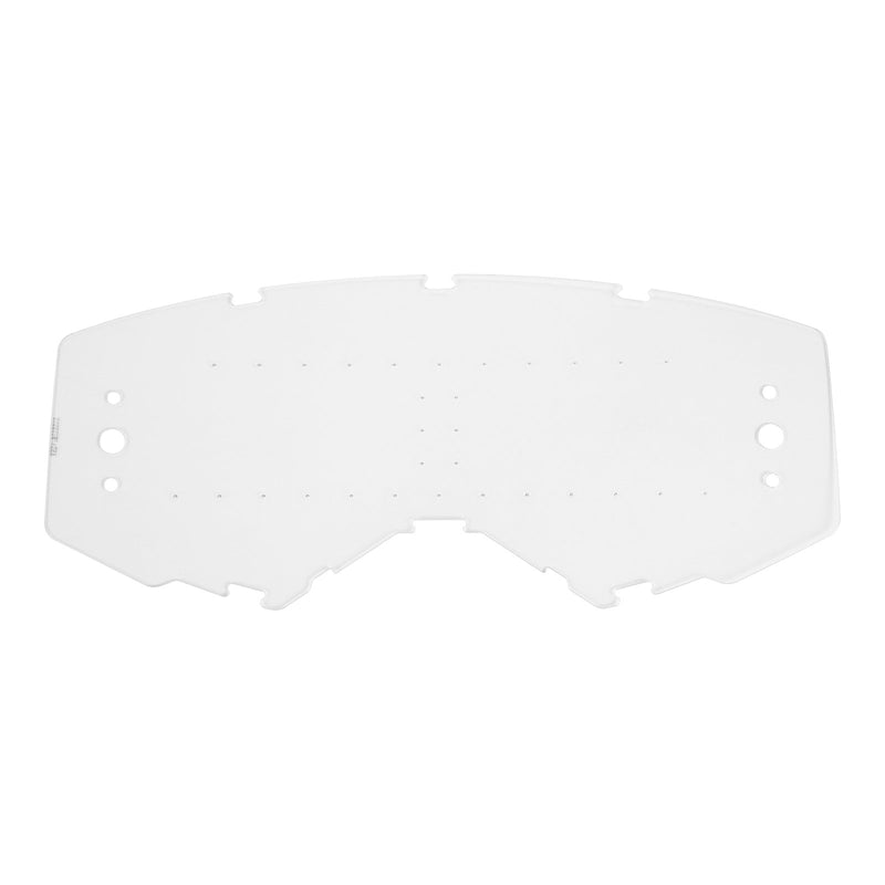 FLY '19-  ROLL-OFF GOGGLE LENS w/ DIMPLES CLEAR