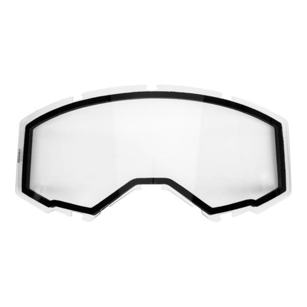 Fly Racing '19- Dual Lens W o Vents Adult Clear