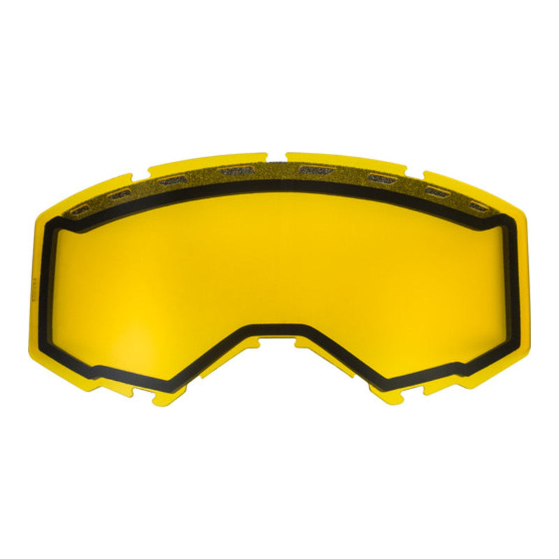 Fly Racing '19- Dual Lens W vents And Post Yellow