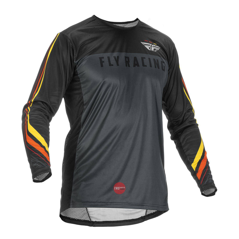 Fly Racing 2022 Lite Hydrogen S.e. Speeder Jersey Metal Red Yellow Medium