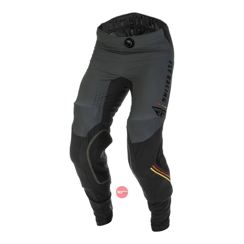 Fly Racing 2022 Lite Hydrogen S.e. Speeder Pant Metal Red Yellow Waist Size 34 Inches