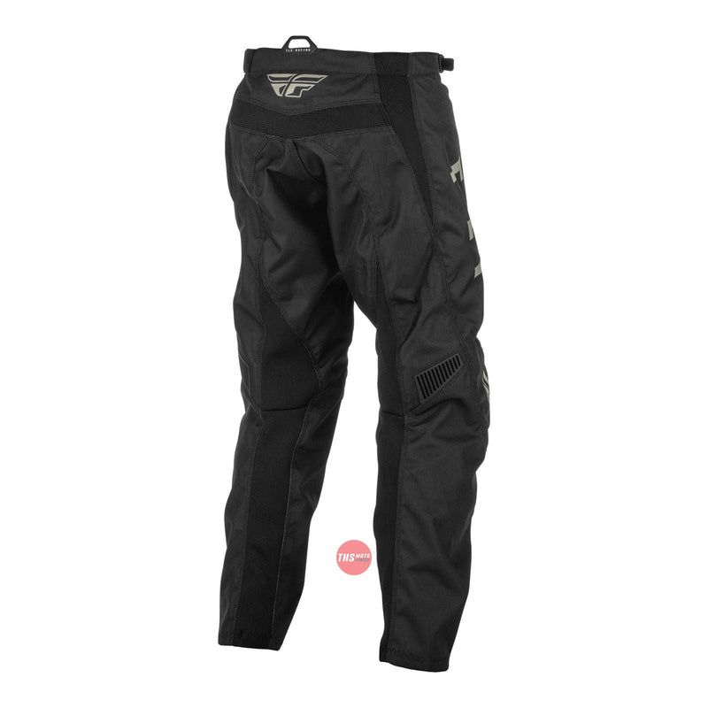 Fly Racing 2022 F-16 Youth Pant Black Grey Waist Size 22 Inches