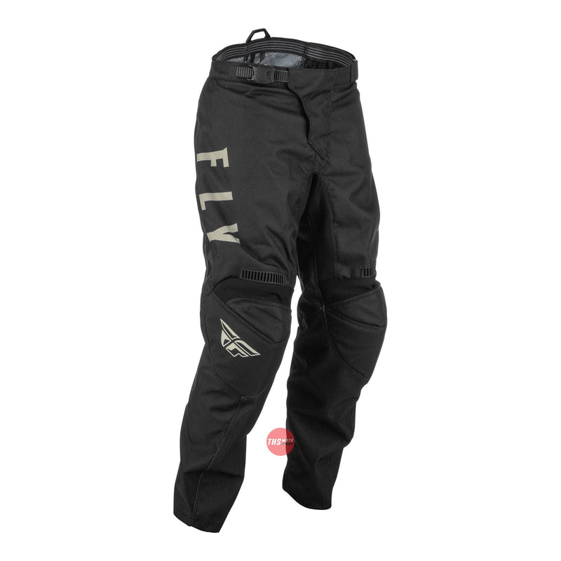 Fly Racing 2022 F-16 Youth Pant Black Grey Waist Size 22 Inches