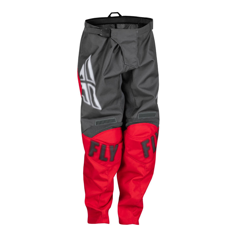 Fly Racing 2023 Youth F-16 Pant Grey red Size 20