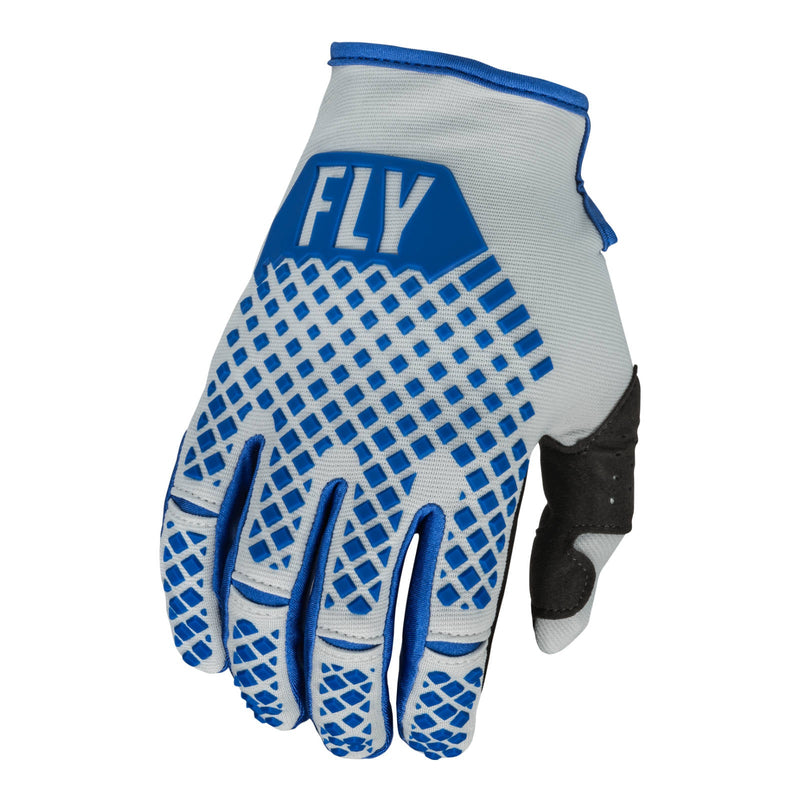 Fly Racing 2023 Kinetic Gloves Blue light Grey Large