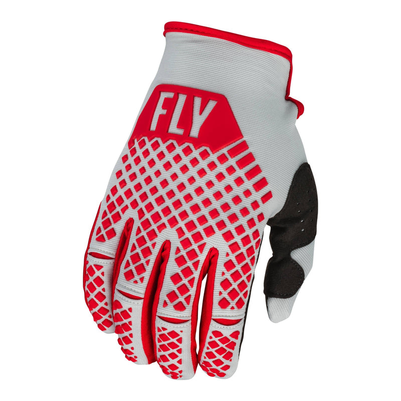 Fly Racing 2023 Kinetic Gloves Red Grey 3X