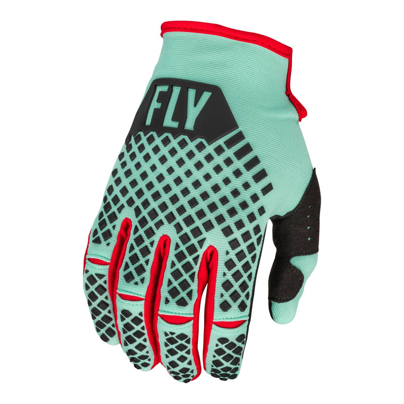 Fly Racing 2023 Kinetic Se Gloves Mint Black red Small