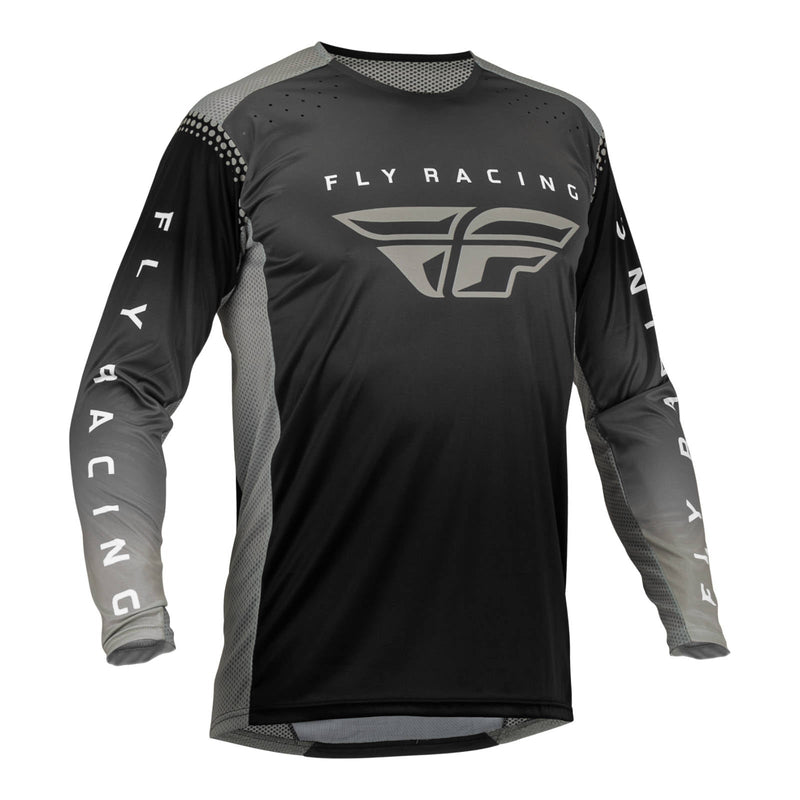 Fly Racing 2023 Lite Jersey Black Grey 2X