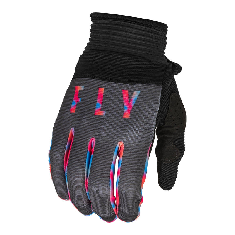 Fly Racing 2023 F-16 Gloves Grey pink blue Medium