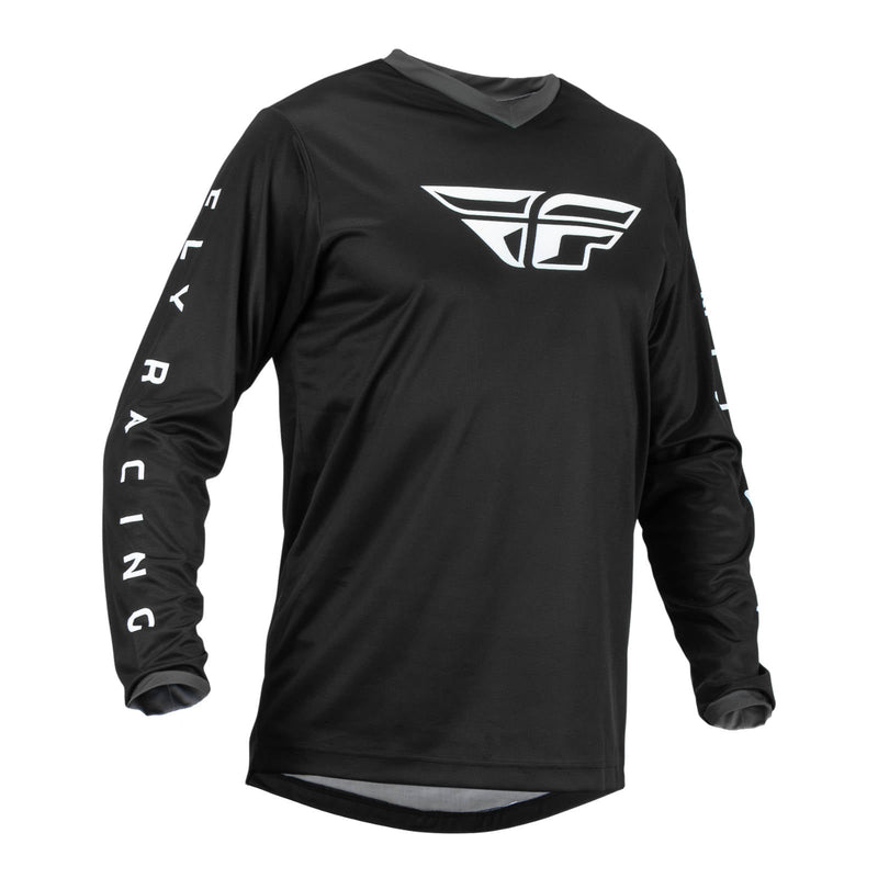 Fly Racing 2023 F-16 Jersey Black white Large