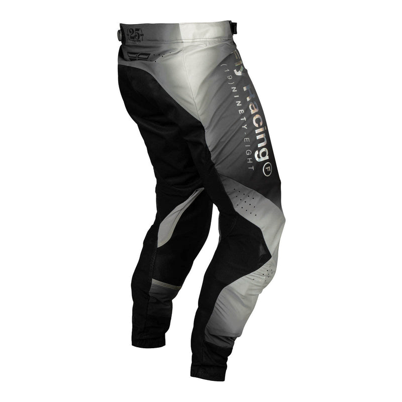 Fly Racing 2024 Lite S.E. Legacy Pants - Light Grey / Black Size 28