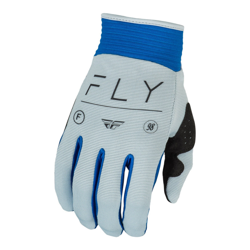 Fly Racing 2024 - Womens F-16 Gloves - Arctic Grey / Blue Size Medium