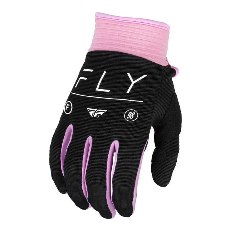 Fly Racing 2024 - Womens F-16 Gloves - Black / Lavender Size Medium