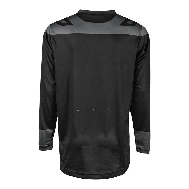 Fly Racing 2024 F-16 Jersey - Black / Charcoal Size 5XL