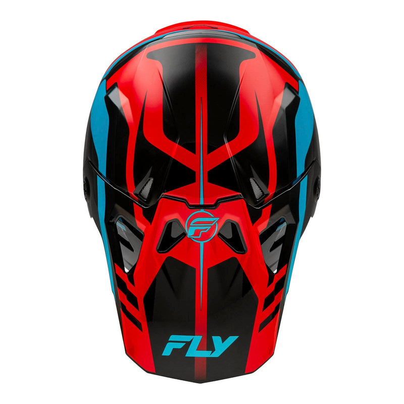 Fly Racing 2024 Formula CP Krypton Helmet - Red / Black / Blue Size Small 56cm