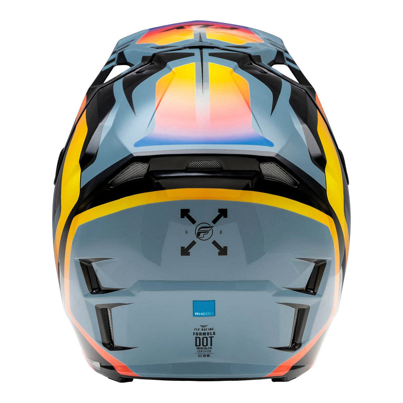 Fly Racing 2024 Formula CP Krypton Helmet - Grey/Black/Electric Fade Size XL 62cm