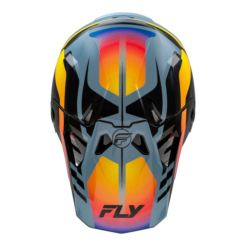 Fly Racing 2024 Formula CP Krypton Helmet - Grey/Black/Electric Fade Size Medium 58cm