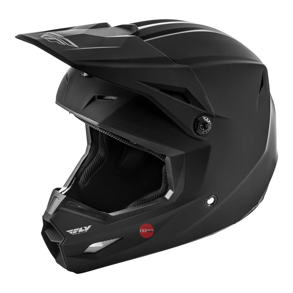 Fly Racing 2022 Kinetic Ece Helmet Mat Black 2XL