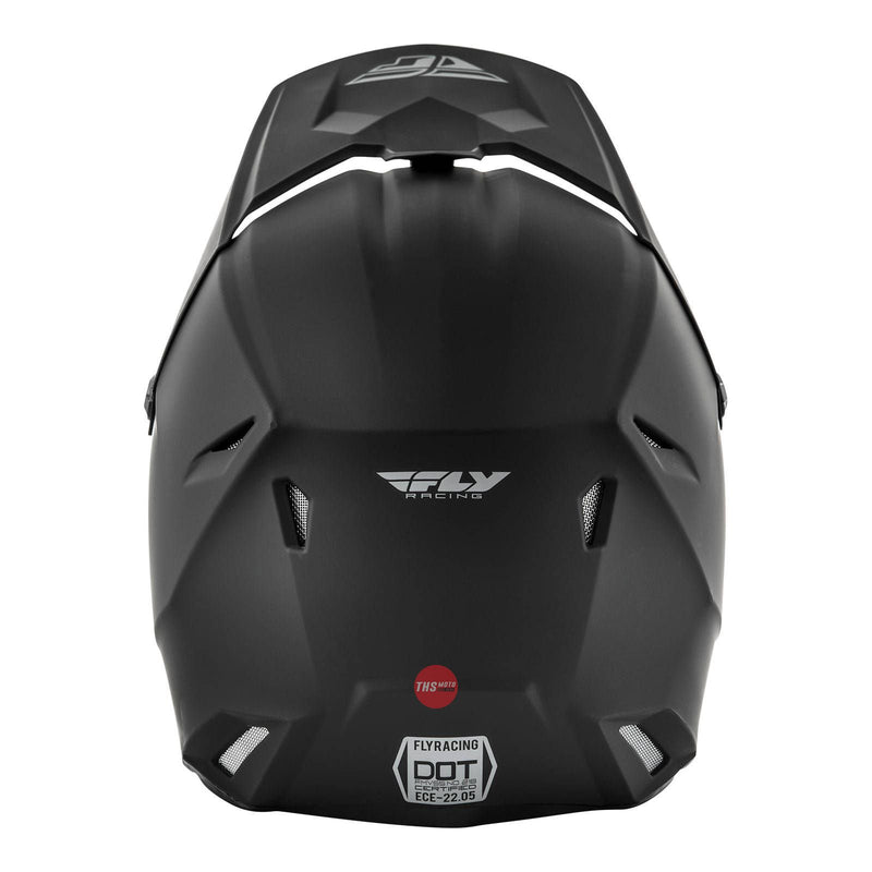 Fly Racing 2022 Kinetic Helmet Mat Black Size Youth Large 51 52cm