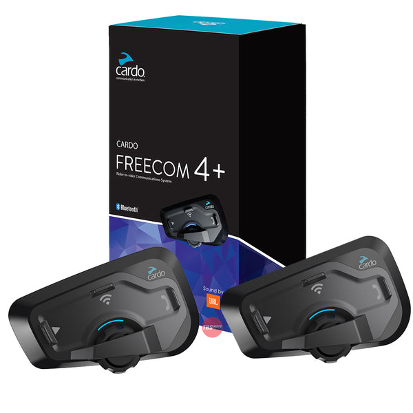 Cardo FREECOM 4 Plus Double Duo Bluetooth Waterproof Motorcycle