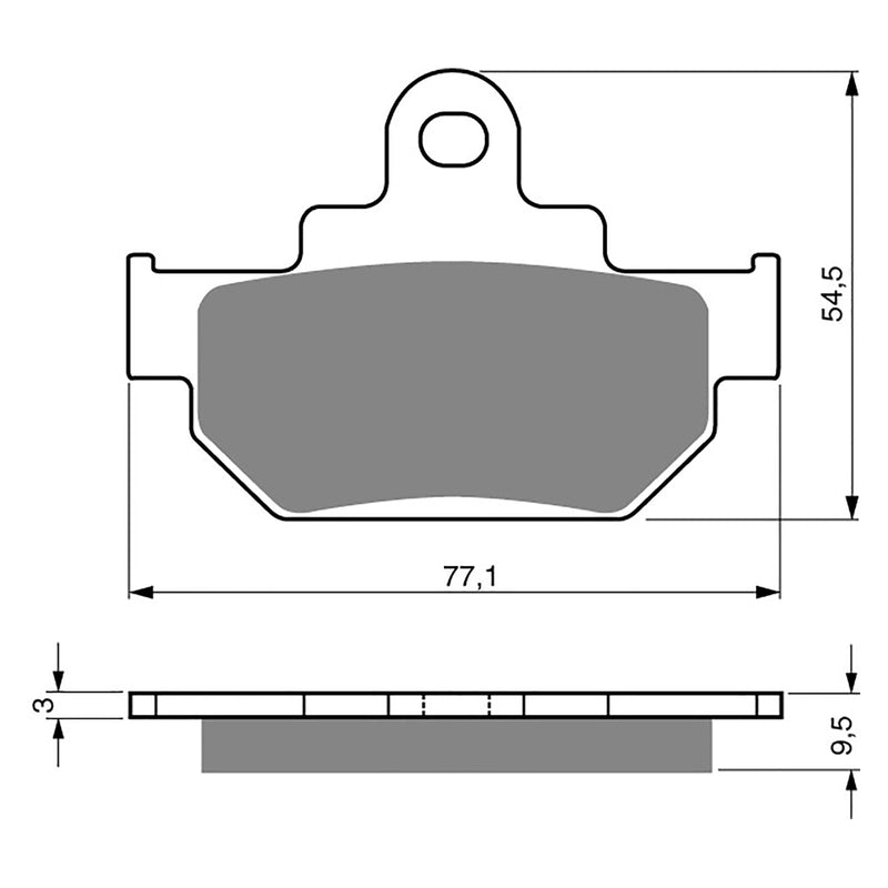 Goldfren Brake Pads Offroad Racing GF046 - K5 ( PR106 )