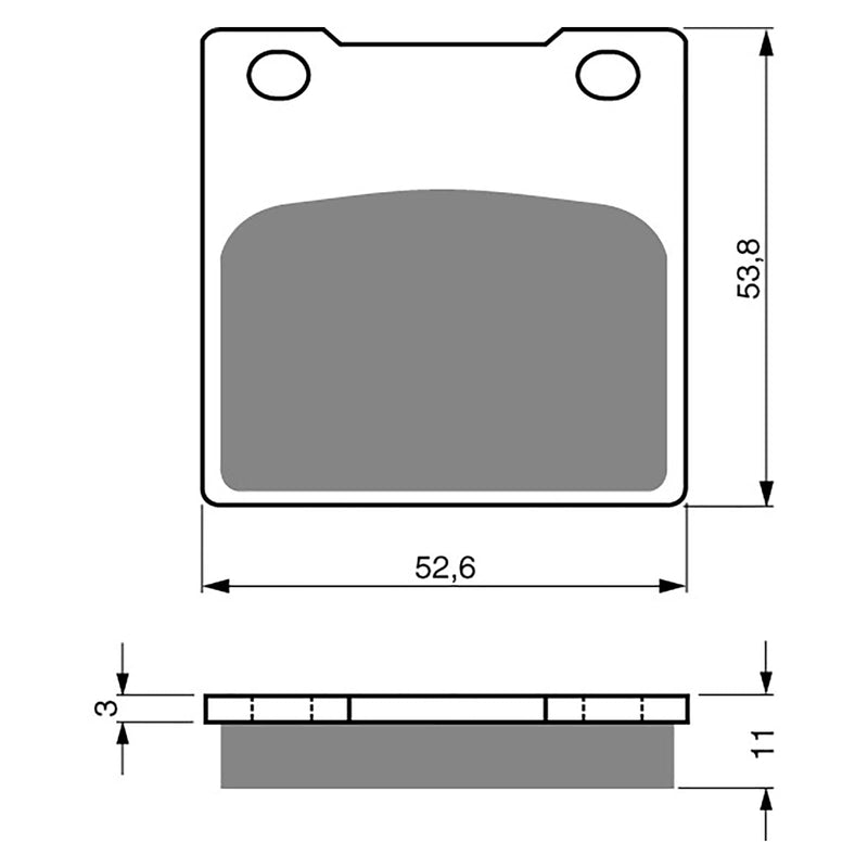 Goldfren Brake Pads Sintered Sports GF068 - S3 ( PH07 )