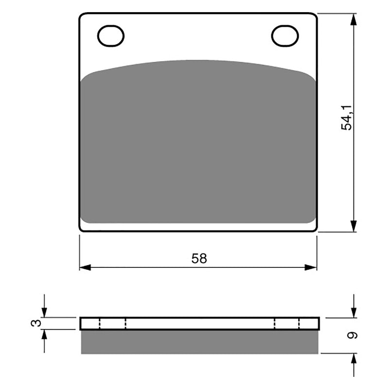 Goldfren Brake Pads Sintered Sports GF076 - S3 ( PH06 )