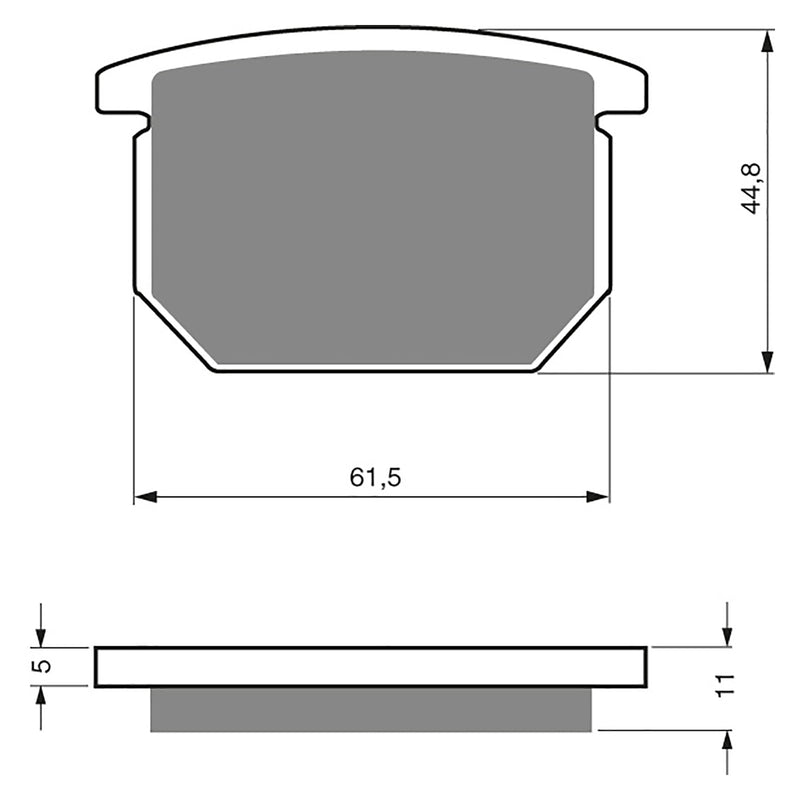 Goldfren Brake Pads Sintered Sports GF138 - S3 ( PH13 )