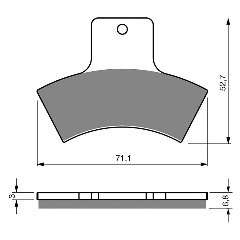 Goldfren Brake Pads Offroad Racing GF179 - K5 ( PR257 )