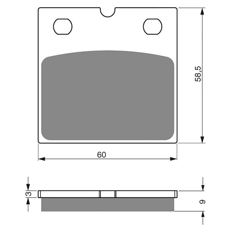 Goldfren Brake Pads Sintered Sports GF197 - S3 ( PH86 )