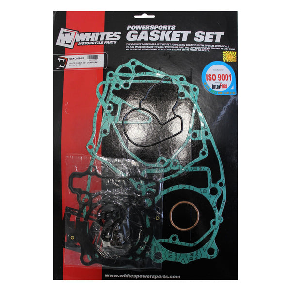 Whites Gasket Set Complete Kawasaki KX250F 04-08