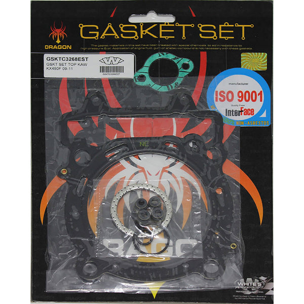 Whites Gasket Set Top Kawasaki KX450F 09-14
