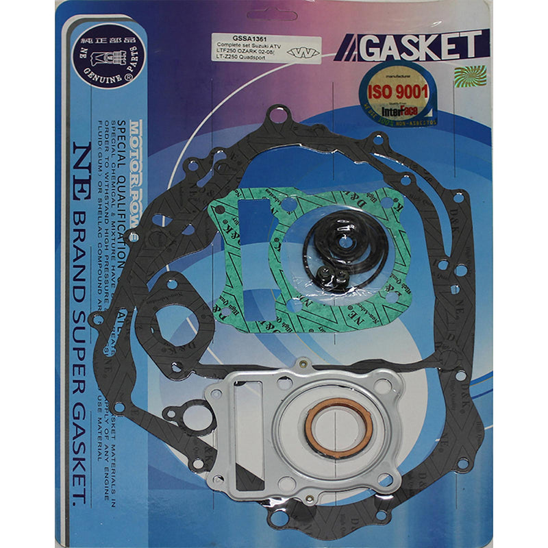 Whites Gasket Set Complete Suzuki LT-F250 02-12/LT-Z250