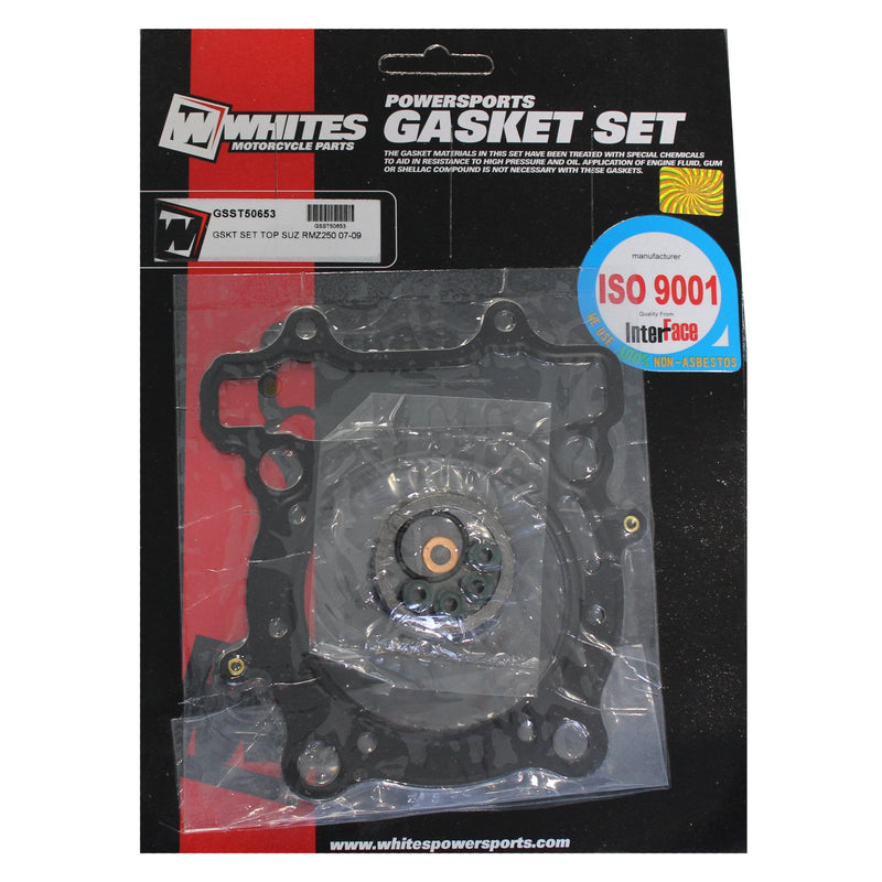 Whites Gasket Set Top Suzuki RMZ250 07-09