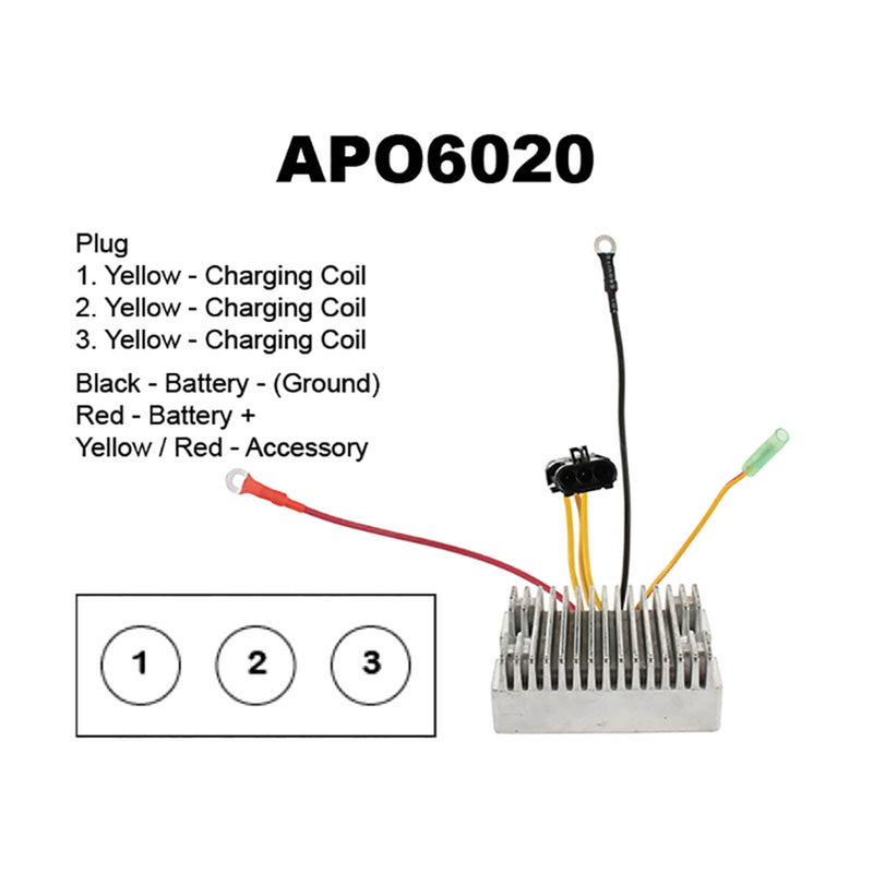 REGULATOR RECTIFIER J&N 230-22098 APO6020