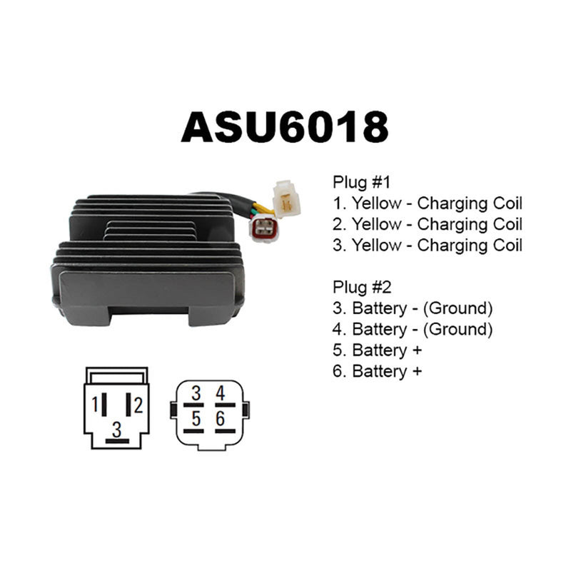 REGULATOR RECTIFIER J&N 230-58062 ASU6018