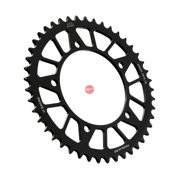 JT Aluminium Black 45 Tooth Rear Motorcycle Sprocket JTA1793.45BLK