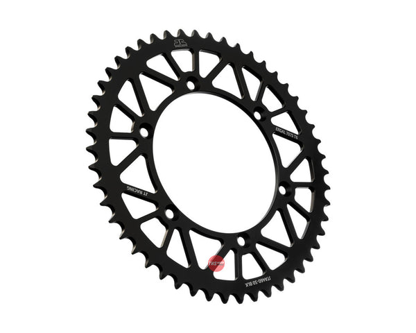 JT Aluminium Black 50 Tooth Rear Motorcycle Sprocket JTA460.50BLK