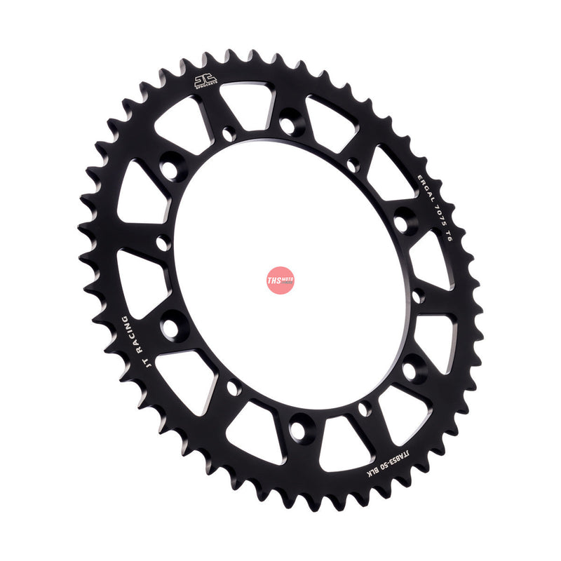 JT Aluminium Black 50 Tooth Rear Motorcycle Sprocket JTA853.50BLK