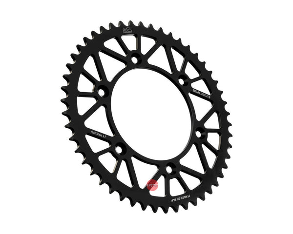 JT Aluminium Black 50 Tooth Rear Motorcycle Sprocket JTA897.50BLK