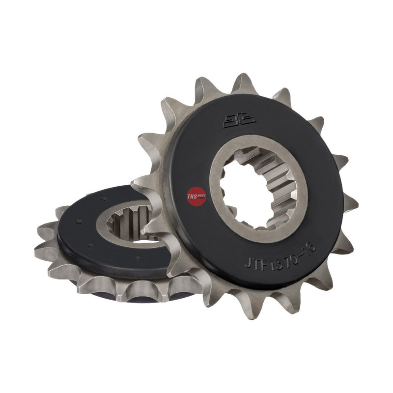 JT Steel Rubber Cushioned 16 Tooth Front Motorcycle Sprocket JTF1370.16RB