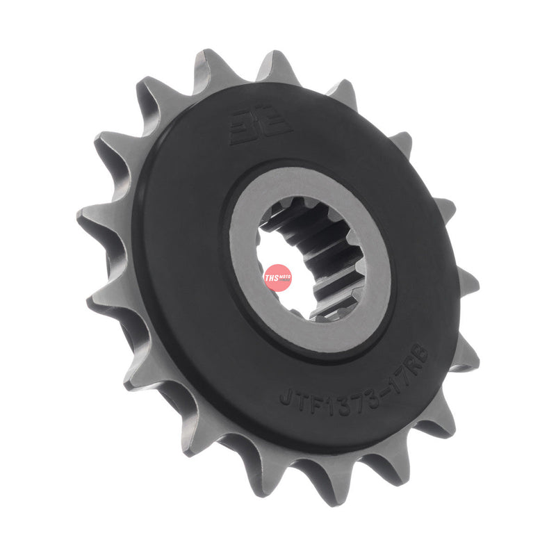 JT Steel Rubber Cushioned 17 Tooth Front Motorcycle Sprocket JTF1373.17RB