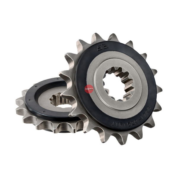 JT Steel Rubber Cushioned 17 Tooth Front Motorcycle Sprocket JTF1529.17RB