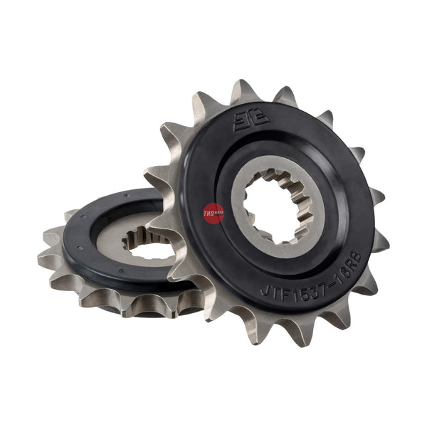 JT Steel Rubber Cushioned 16 Tooth Front Motorcycle Sprocket JTF1537.16RB